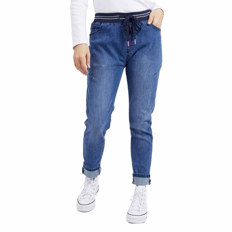 ELM Melody Denim Jogger Dusty Blue image number 0